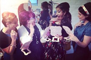 Vintage Hair and Beauty Hens Party at Thread Den