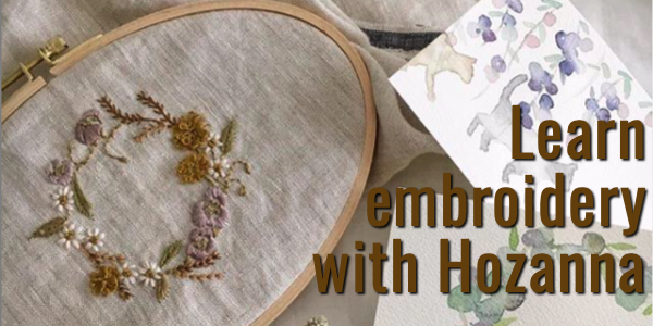 Learn embroidery