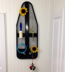 ironing board peg board