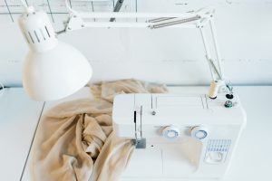 Light on sewing machine